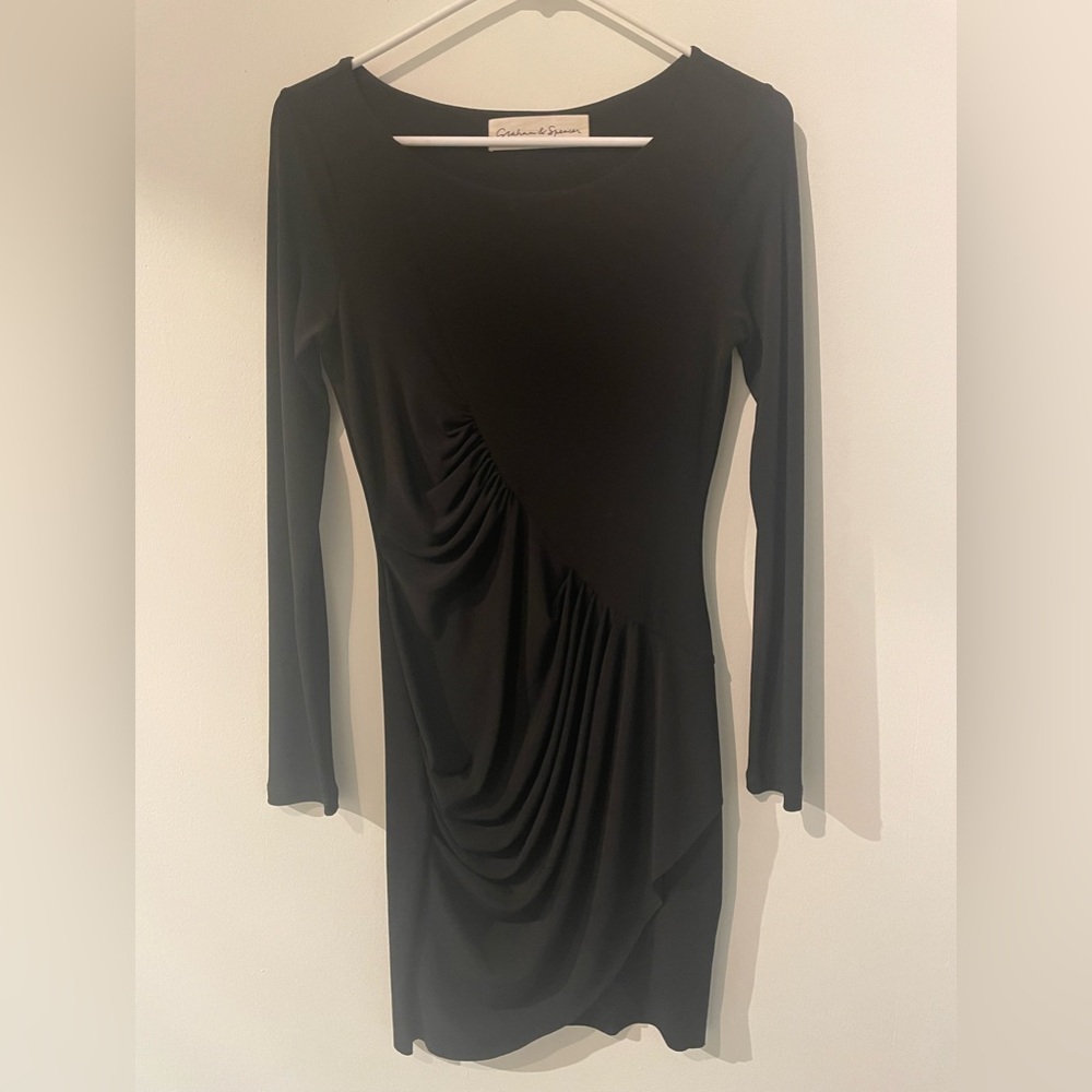 Graham and Spencer Black Long Sleeved Dress Size S